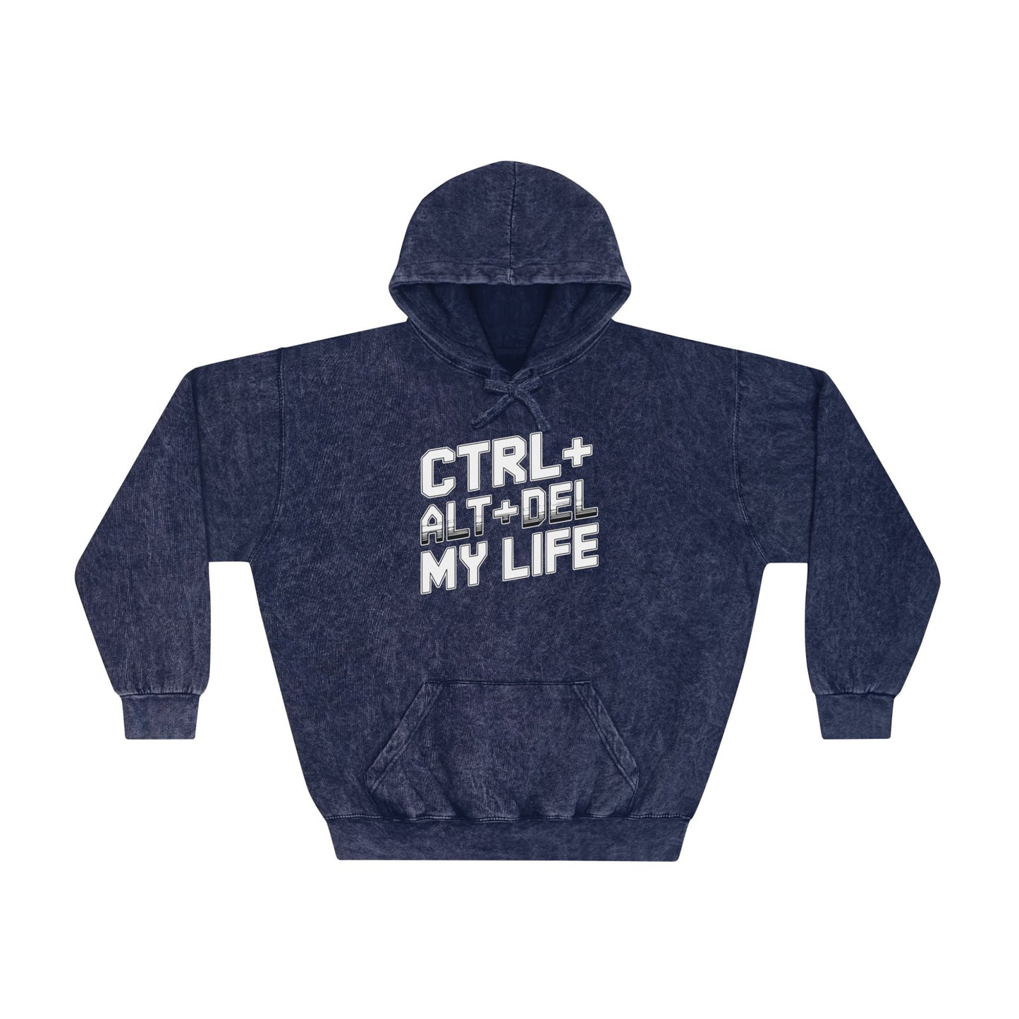 Vintage Hoodie, CTRL+ALT+DEL My Life