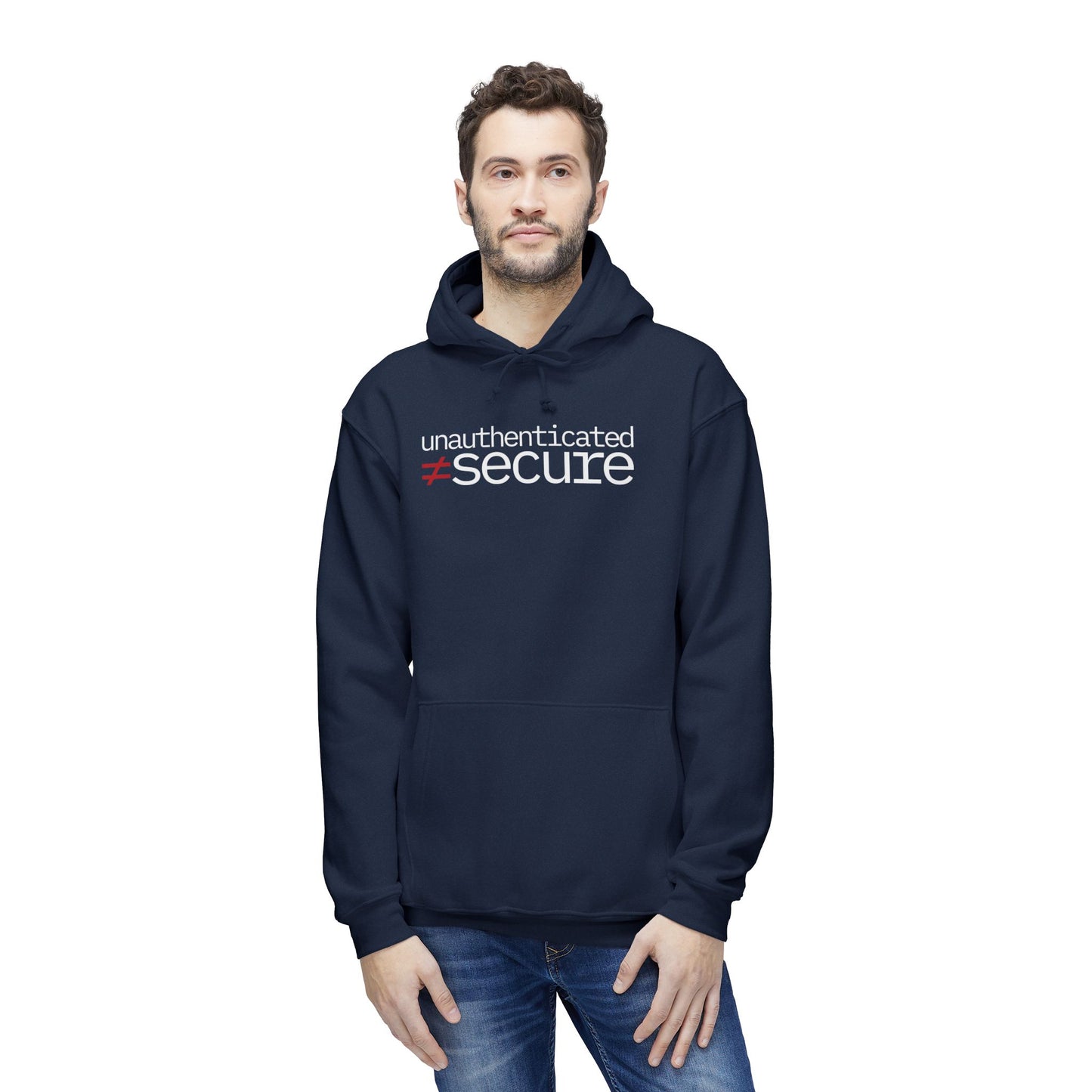 unauthenticated ≠ secure Hoodie