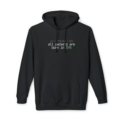 all packets born in SYN Hoodie