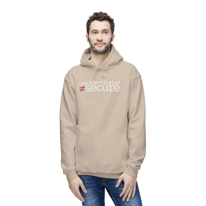 unauthenticated ≠ secure Hoodie