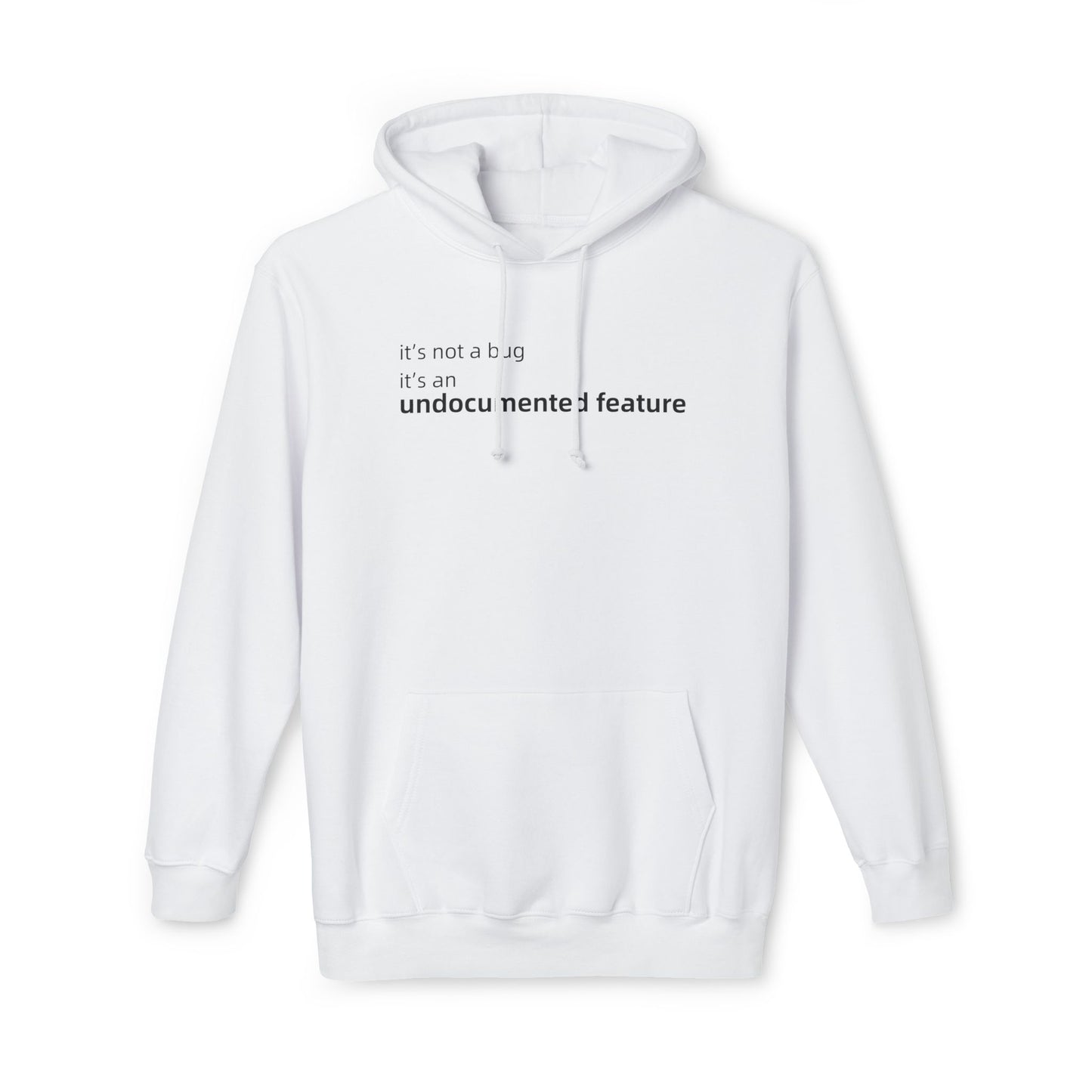 undocumented feature Hoodie