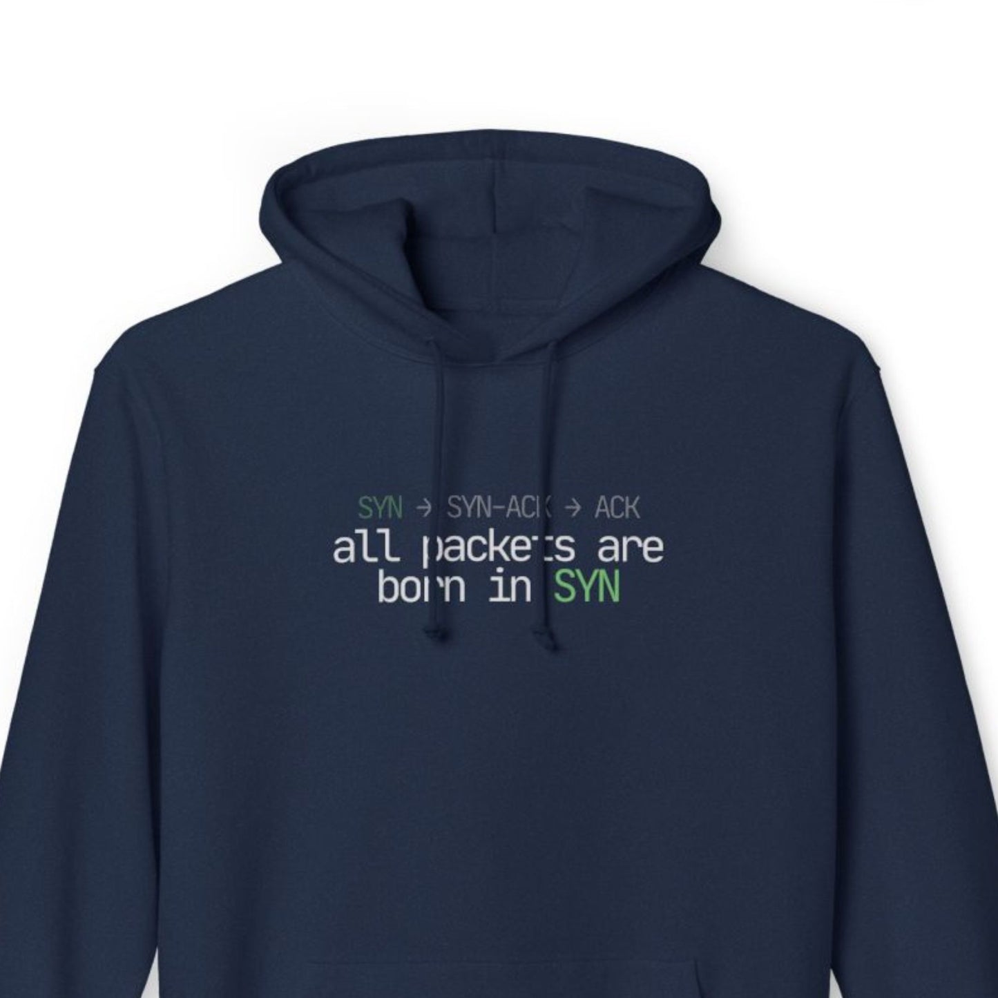 all packets born in SYN Hoodie