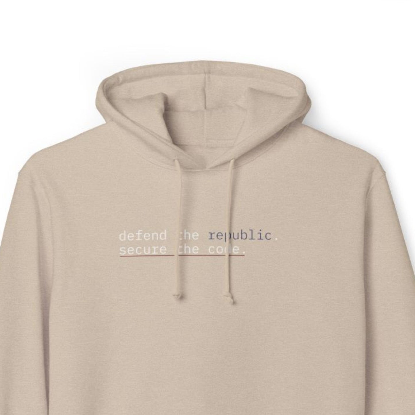 secure the code Hoodie
