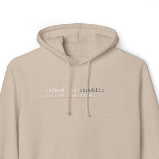 secure the code Hoodie